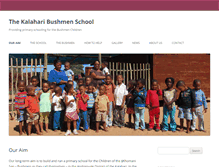 Tablet Screenshot of bushmenschool.com